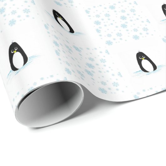 Penguin Wrapping Paper Cadeaupapier (Rol Hoek)