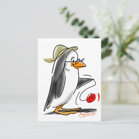 PeNgUiN Yo Briefkaart (Staand voorkant)