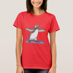 Penguin Yoga Fitness Gymnastiek T-shirt
