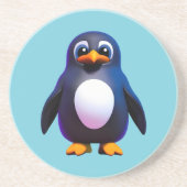 Penguin Zandsteen Onderzetter (Voorkant)