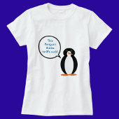 Penguin zegt dat tarieven vrouwenrechten opzuigen t-shirt