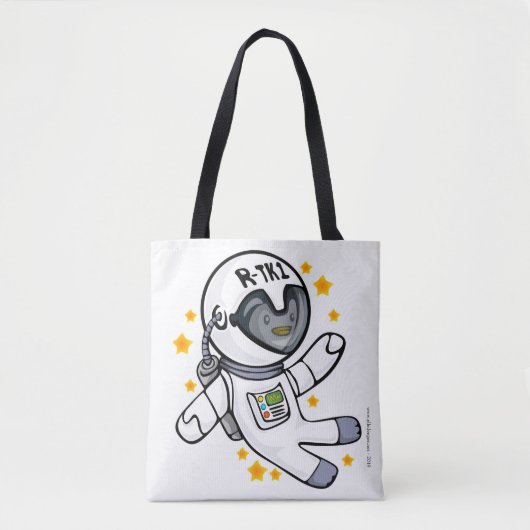 Penguinaut Tote Bag (Voorkant)