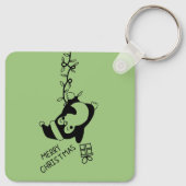 Penguine distributing christmas gifts sleutelhanger (Achterkant)