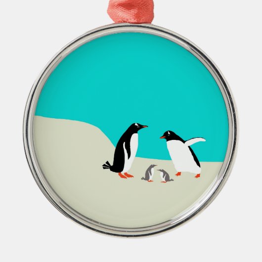Penguine Family Ornament (Voorkant)
