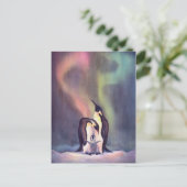 PENGUINES by SHARON SHARPE Briefkaart (Staand voorkant)
