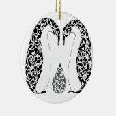 PENGUINES KERAMISCH ORNAMENT (Rechts)