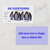PENGUINES VISITEKAARTJE (Voorkant / Achterkant)