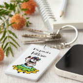 Penguinita Folklorico Dancer Sleutelhanger (Voorkant Rechts)