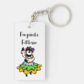 Penguinita Folklorico Dancer Sleutelhanger (achterkant)