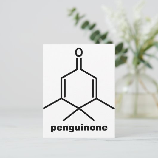 Penguinone Briefkaart (Staand voorkant)