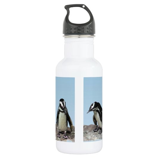 Penguins 18oz Water Fles (Achterkant)