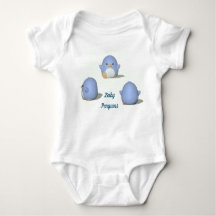 Penguins Baby Bodysuit