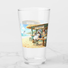 Penguin's Beach Bar Glas