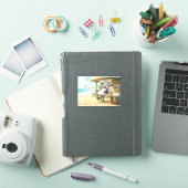 Penguin's Beach Bar Sticker (iPad Cover)