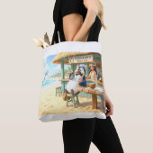 Penguin's Beach Bar Tote Bag (Dichtbij)