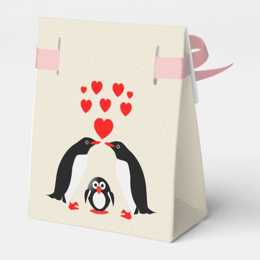 Penguins Bedankdoosjes (Achterkant)