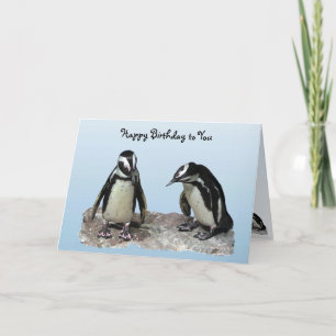 Penguins Birthday Kaart
