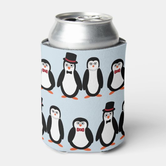 Penguins - blikjeskoeler (Blikje Voorkant)