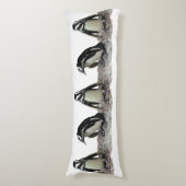 Penguins Body Pillow Lichaamskussen (Voorkant Verticaal)