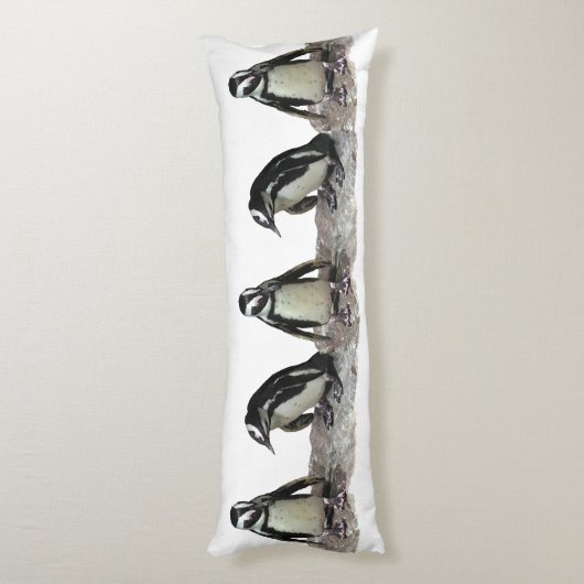 Penguins Body Pillow Lichaamskussen (Achterkant (Verticaal))