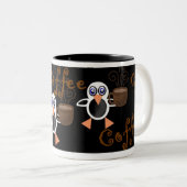 Penguins Coffee Mok (Voorkant rechts)