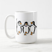 Penguins Dancing Koffiemok (Links)