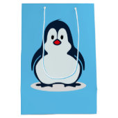 Penguins Design Gift Bag Medium Cadeauzakje (Achterkant)