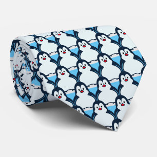 Penguins Design Necktie Stropdas