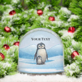 Penguins Design Snow Globe Sneeuwbol (Kerstmis)