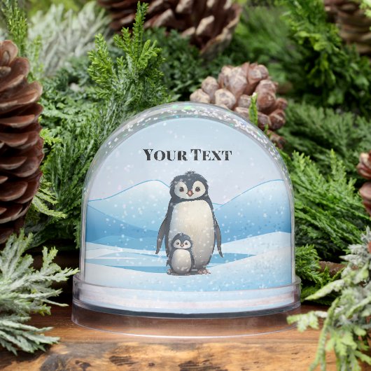 Penguins Design Snow Globe Sneeuwbol (Winter)