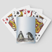 Penguins die kaarten afspelen (Achterkant)