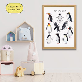 Penguins Educatief Poster
