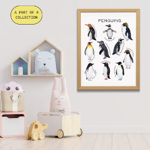 Penguins Educatief Poster