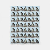 Penguins Fleece Blanket (Voorkant)