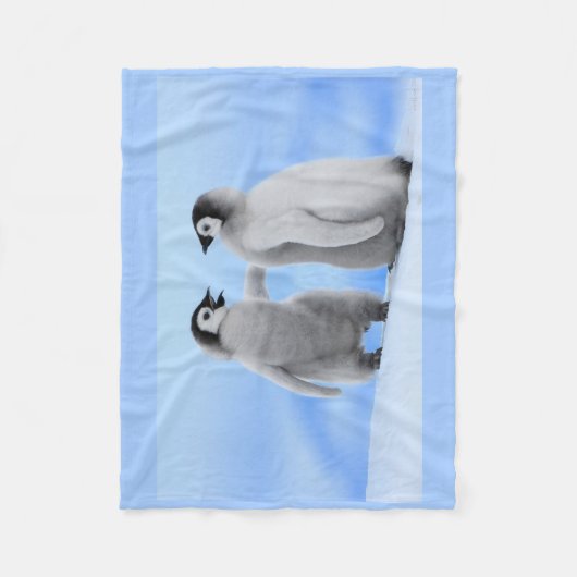 Penguins Fleece Blanket (Voorkant)