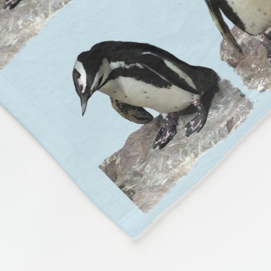 Penguins Fleece Blanket Deken (Hoek)