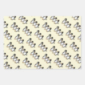 Penguins Graduation  Inpakpapier Vel (Voorkant 2)