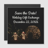 Penguins Holiday Light Display (Voorkant / Achterkant)