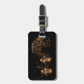 Penguins Holiday Light Display Bagagelabel (Voorkant verticaal)