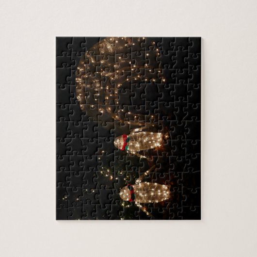 Penguins Holiday Light Display Legpuzzel (Verticaal)