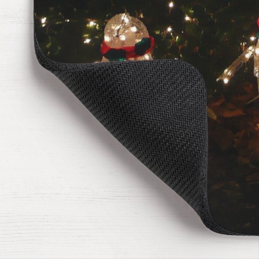 Penguins Holiday Light Display Muismat (Hoek)