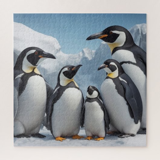 Penguins Jigzaag Puzzle Legpuzzel (Verticaal)