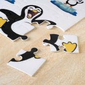 Penguins Jigzaag Puzzle Legpuzzel (Zijkant)