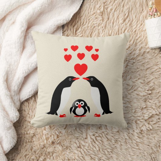 Penguins Kussen (Deken)