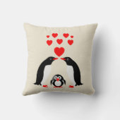 Penguins Kussen (Achterkant)