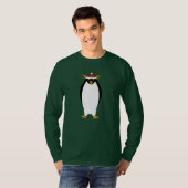 Penguins Long Hoeve Tshirt (Voorkant volledig)