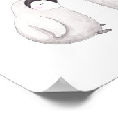 Penguins Love Poster  Art Wedding Gift (Hoek)