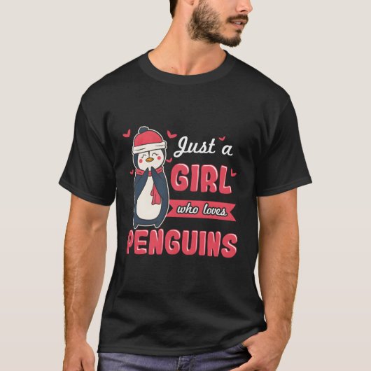 Penguins Love T-shirt (Voorkant)