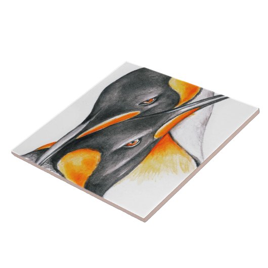 Penguins Love Tegeltje (Zijkant)