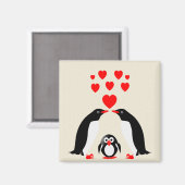 Penguins Magneet (Voorkant / Achterkant)